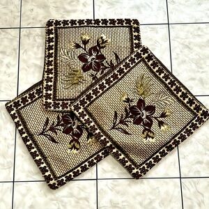 Embroidered Cushion covers (set of 3)